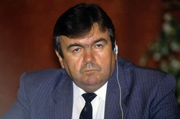Президент Молдавии Мирча Снегур. 1992 год.