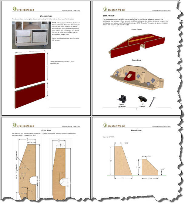 Стол для фрезера (полный проект, чертежи для самостоятельного изготовления)
