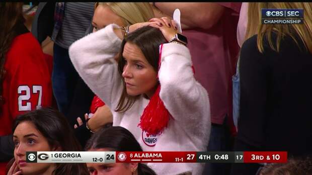 Who Is Sad Georgia Fan Girl