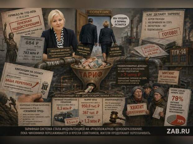 «Тариф без экспертизы»: как РСТ Забайкалья и Бурятии утверждали завышенные цифры и сколько переплатили жители