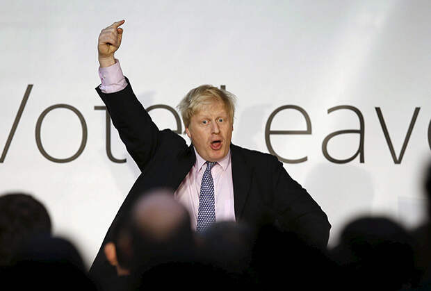 Джонсон произносит речь о грядущем Brexit в Манчестере