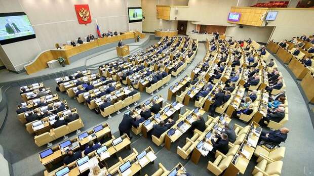 На заседании Государственной Думы