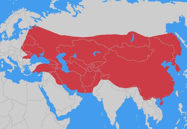 Глядя на огромную Монгольскую империю, одолевают сомнения, что потомки Чингис-Хана испугались европейских армий. скорее всего, у монголов были другие причины, чтобы отказаться от завоевания Европы...