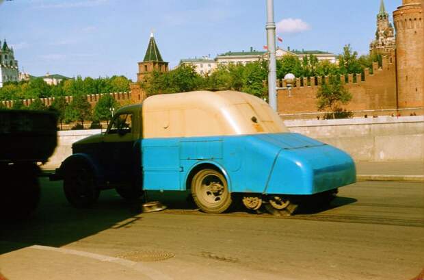 Москва, 1956 год фото, москва, Машина  времени, позитив