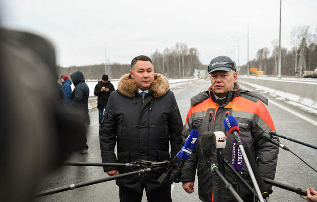 Открыто движение на участке первого этапа Северного обхода Твери