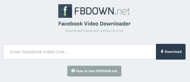 fbdown homepage