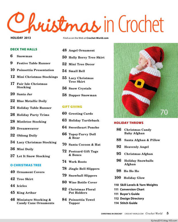 Crochet Worlds Christmas in Crochet - Holiday 2013 - 紫苏 - 紫苏的博客 Crochet Worlds Christmas in Crochet - Holiday 2013 - 紫苏 - 紫苏的博客
