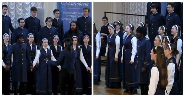 Хор «Montem» Санкт-Петербургского Горного университета исполнил «Baba Yetu»