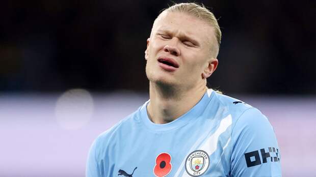 У Холанда лишь 1 гол в последних 8 матчах. Он был забит с пенальти