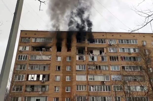 Взрыв произошёл в квартире девятиэтажки в подмосковных Химках