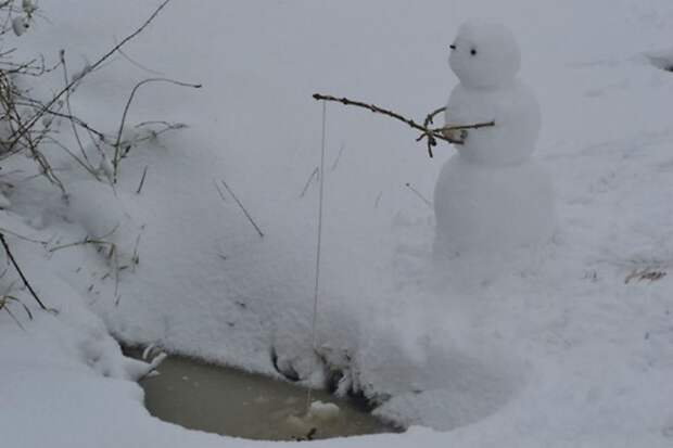 creative snowman