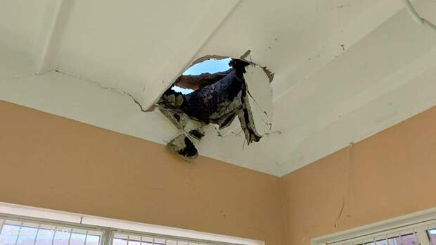 В Херсонской области мина ВСУ пробила крышу школы