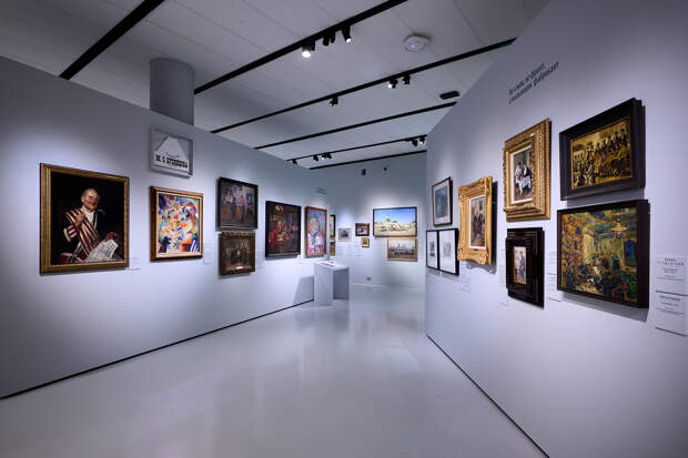 Экспозиция выставки «Свой человек. Владимир Гиляровский»