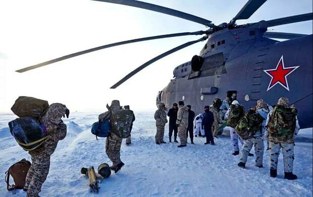 Российские военные в Арктике. Источник изображения: 