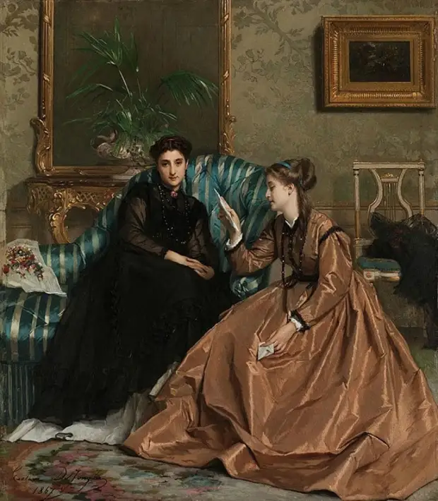 �������� Gustave L�onard de Jonghe (1829 � 1893). ������ �������� ��������