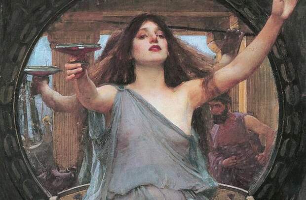 Древнегреческая живая богиня.