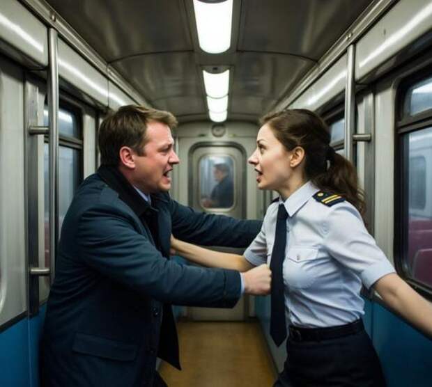 Пассажир поезда сломал позвоночник проводнице за отказ открыть дверь вагона и выпустить его на перекур