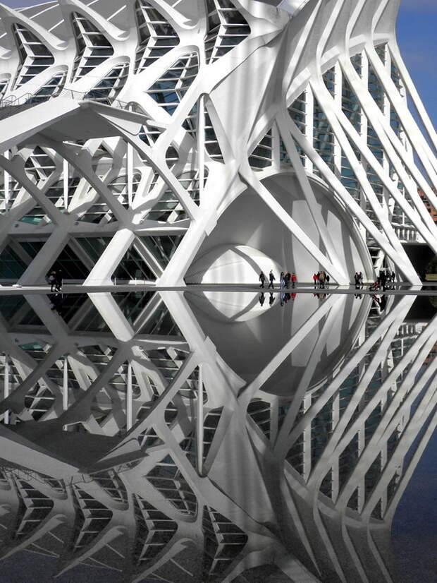 Город искусств и наук (Ciudad de las Artes y las Ciencias). Валенсия, Испания