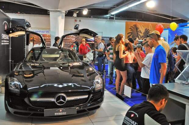 Автомобильная выставка в Тель-Авиве авто, выставка, тель-авив