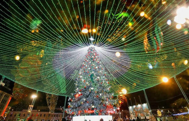 Прощай, зима: в первый день весны ёлку на площади Ленина в Туле начнут разбирать