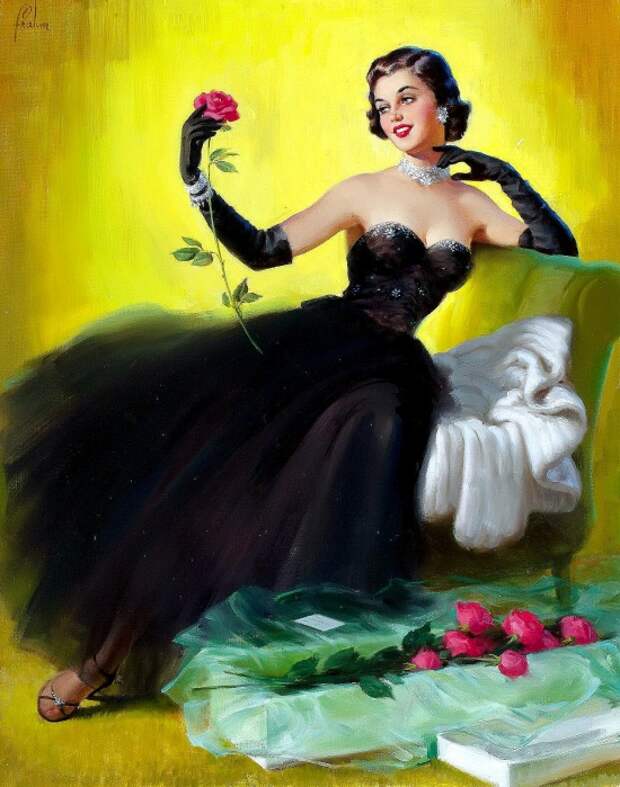 художник Арт Фрам (Art Frahm) пин-ап – 14