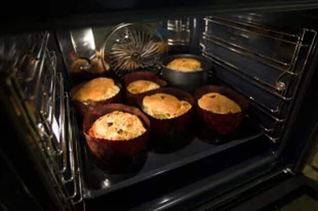 Сложный момент. Как определить, что кулич пропекся и не упадет