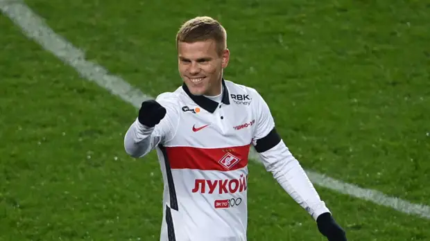 Кокорин и Бакаев выйдут в стартовом составе «Спартака» в матче Кубка России с «Енисеем»