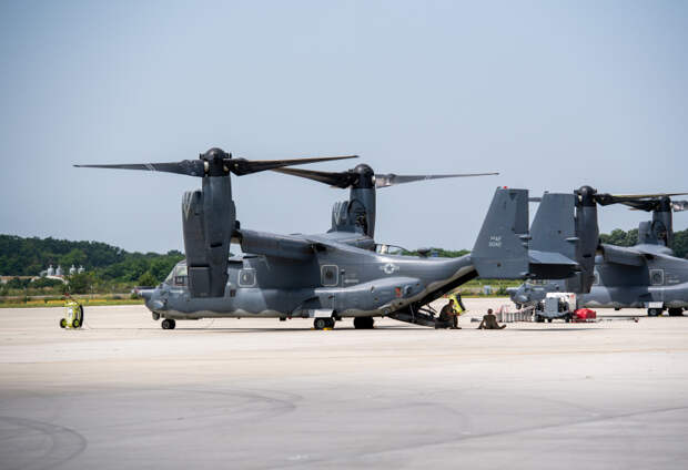 BOEING V-22 OSPREY. ФОТО: CHRISTOPHE GATEAU/DPA/GLOBAL LOOK PRESS