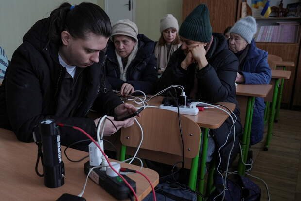 В Киеве пропал свет