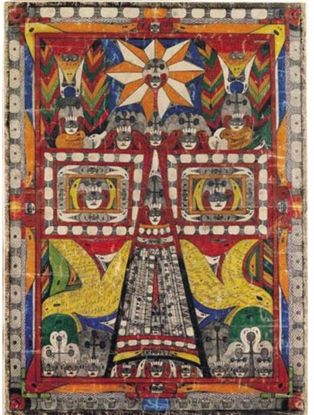 Башня Св. Адольфа, 1919 год. Автор: Adolf Wolfli.