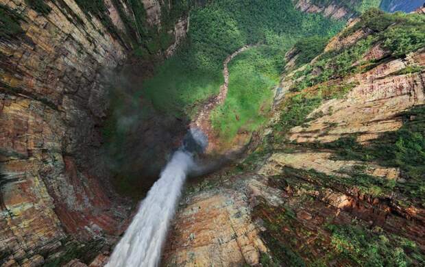 Захватывающее зрелище: самый высокий водопад в мире