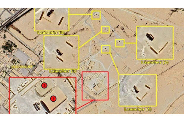 MWM: снимки со спутника запечатлели разбитый Ираном ЗРК Patriot в Бахрейне