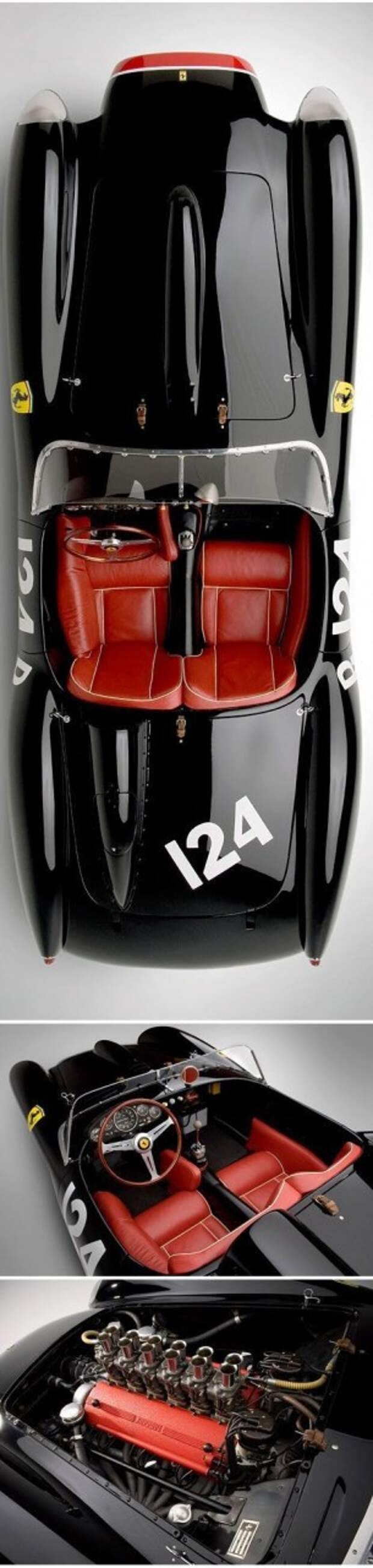 Ferrari 250 Testa Rossa, 1957 Шикарно, авто, искусство, салоны
