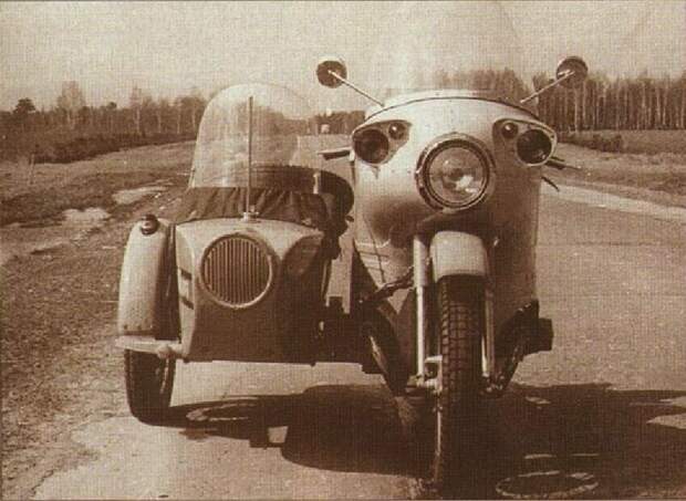 М-100 - мотоцикл особого назначения СССР, милиция, мотоцикл