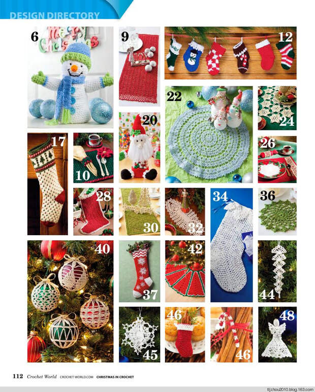 Crochet Worlds Christmas in Crochet - Holiday 2013 - 紫苏 - 紫苏的博客 Crochet Worlds Christmas in Crochet - Holiday 2013 - 紫苏 - 紫苏的博客