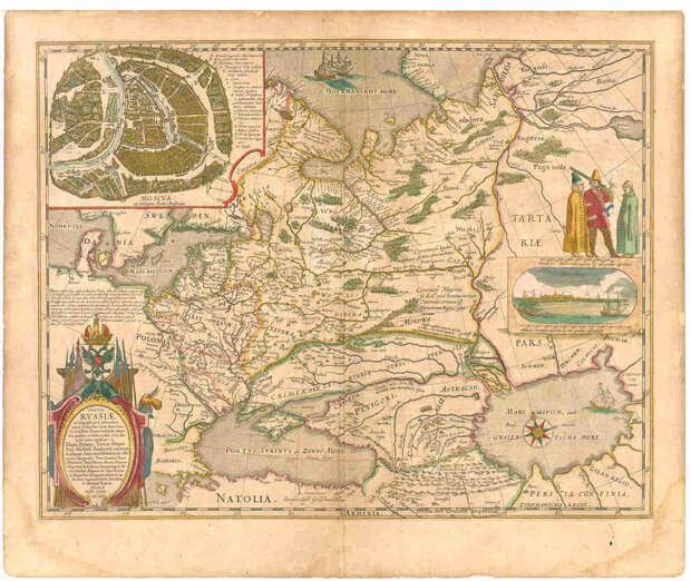 Карты Тартарии XVII вв. Опровержение фальсификаций истории.