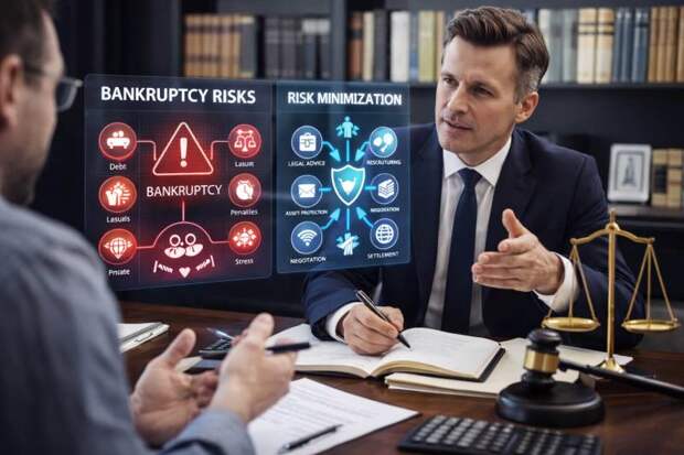 Риски при банкротстве и их минимизация: разбор юриста
