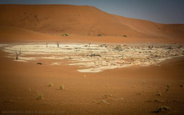 Африка. Намибия. Пустыня Намиб Соссусфлей Sossusvlei01 Африка. Намибия. Пустыня Намиб Соссусфлей