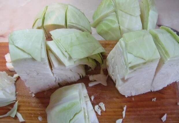 капуста кусками