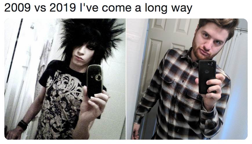 10 year challenge