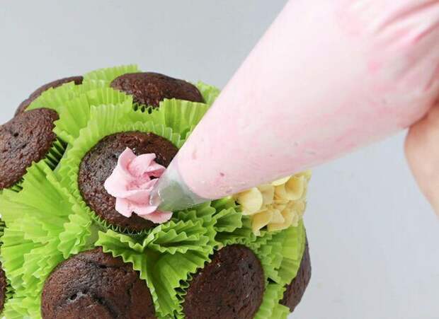 Букеты из капкейков (5Diy)