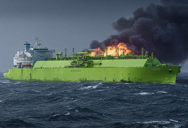 Топ-дельцы угробили российский газовоз, игнорируя данные о диверсантах в Средиземном море