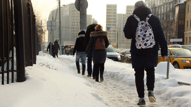 Синоптик Тишковец: высота сугробов в Москве увеличилась до полуметра