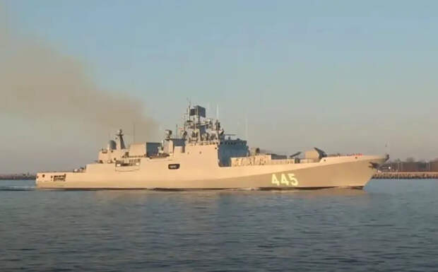На Балтике начались испытания второго построенного для ВМС Индии фрегата проекта 11356