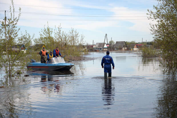 Глава абатского района Васильев сообщил о пяти затопленных деревнях под Тюменью