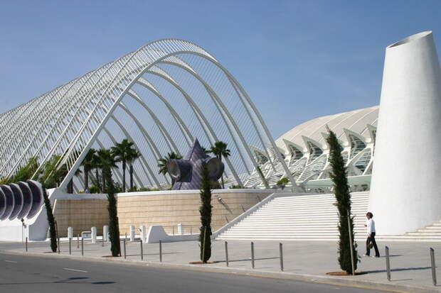 Город искусств и наук (Ciudad de las Artes y las Ciencias). Валенсия, Испания