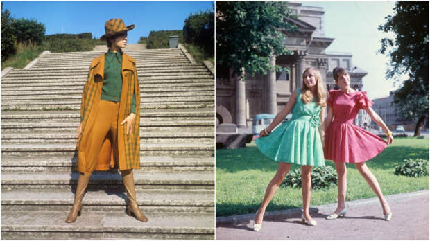 Советская мода на колоритных фотографиях 1960-х и 1970-х годов 