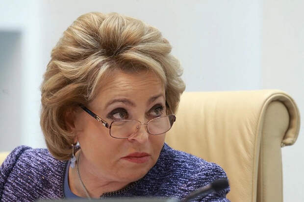 О бесконечных ляпах Валентины Матвиенко...