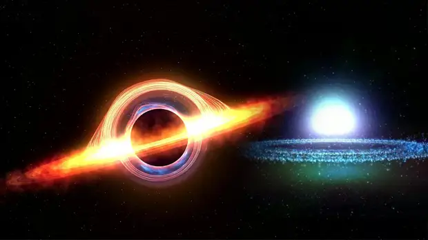 Физики смогли создать имитацию не только черной, но и белой дыры