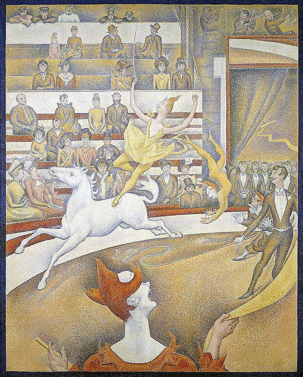 художник Жорж-Пьер Сёра (Georges-Pierre Seurat) картины – 09